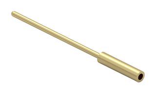 MILL-MAX 0461-0-15-15-11-27-04-0 IC & Component Socket, 1 Contacts, PCB Socket, 0461 Series, Beryllium Copper
