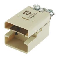 HARTING 09120063001 Conector Uso Rudo, Serie Han-Brid, Inserto, 6+PE Contactos, 3A, Macho, Crimp Macho