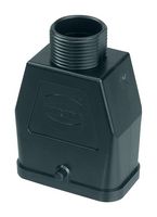 HARTING 19120080429 Heavy Duty Connector, M25, Hood, Top Entry, PC (Polycarbonate) Body, 1 Lever