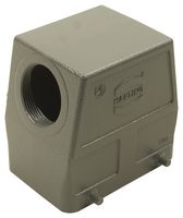 HARTING 19200320527 Heavy Duty Connector, M32 Side Entry, 4 Pegs, High Profile, Hood, Side Entry, Aluminum Body