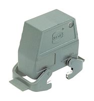 HARTING 19300160537 Heavy Duty Connector, Hood, Side Entry, Aluminum Body, 2 Lever, 16B