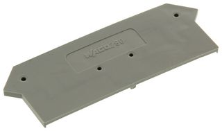 WAGO 280-316 End Cover, For Use With 280 Series Terminal Blocks