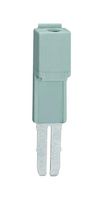 WAGO 280-404 Jumper (Busbar), Gray, Test Plug Adaptor, Wago 280 Series DIN Rail Mount Terminal Blocks