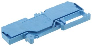 WAGO 281-654 DIN Rail Mount Terminal Block, 4 Positions, 28 AWG, 12 AWG, 4 mm², Clamp, 26 A