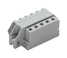WAGO 731-510/031-000 Pluggable Terminal Block, 5 mm, 10 Positions, 2.5 mm², Push In