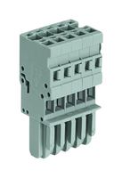 WAGO 769-103 Pluggable Terminal Block, 5 mm, 3 Positions, 4 mm², Push In