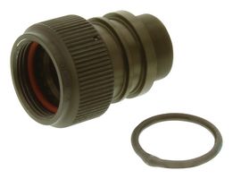 RAYCHEM - TE CONNECTIVITY TXR40AB00-1208AI Circular Connector Clamp, Adaptor, Straight w/ Single Braid Ring, 13, 12.7 mm, Aluminum Alloy