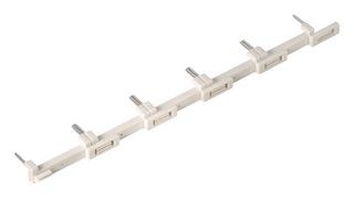 WEIDMULLER 1132080000 Relay Accessory, 12 A, 6 Terminal, White, Cross Connector