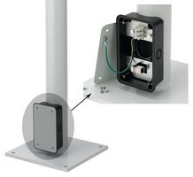 NVENT HOFFMAN FLOORPOST VERT. ARM FLOOR-POST LGT GREY ROHS COMPLIANT: YES