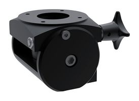 NVENT HOFFMAN S2MAA Adapter, Angled, 30°, Aluminum, Black, SYSPEND 281-MAX Suspension System