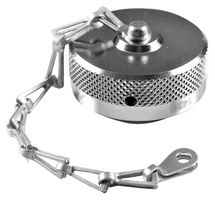 AMPHENOL SINE/TUCHEL RT012DCG Dust Cap / Cover, Nickel Plated, Chain, Dust Cap, RT360 Circular Connectors, Zinc Alloy Body