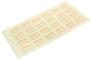 TAIYO YUDEN UMK105BJ104KV-F Label, Self Laminating, 25.4 mm, 15.9 mm, Vinyl, Calibration (ID No, By, Date, Due)