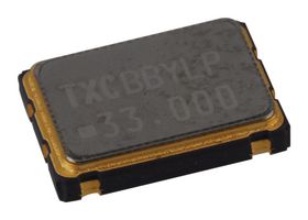 TXC 7W-33.000MBC-T Oscillator, 33 MHz, 100 ppm, SMD, 7mm x 5mm, CMOS, 3.3 V, 7W Series