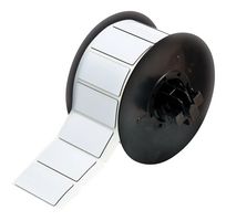 BRADY B30EP-173-593-WT Label, Thermal Transfer Printable, 25.4mm H x 50.8mm W, Polyester, White, 300