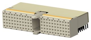 AMP - TE CONNECTIVITY 5352068-9. Connector, Right Angle, Z-PACK HM Series, 110 Contacts, 2 mm, Receptacle, Press Fit, 5 Rows