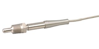 OMEGA TC-T-NPT-G-72 Thermocouple, Probe, 1/4 NPT, Grounded, T, 0 °C, 370 °C, Stainless Steel, 80 ", 2 m