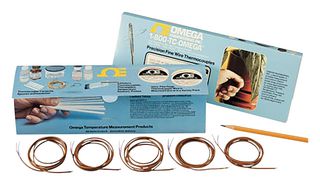 OMEGA 5TC-TT-E-36-36 Alambre para Termopar, Aislado, Serie 5 TC, Tipo EPFA, 36 AWG, 1 m