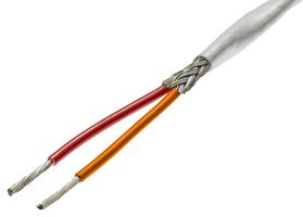 TE CONNECTIVITY 44AM1121-24-3/2L-0-F891 Multipair Cable, Shielded, 2 Pair, 24 AWG, 1 ft, 305 mm