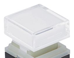 NKK SWITCHES AT3184JB Switch Cap, NKK KP04 Series Illuminated Surface Mount Pushbutton Switches, Transparent