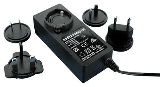 MULTICOMP PRO MP009248 AC/DC Power Supply, ITE, 1 Output, 60 W, 12 VDC, 5 A