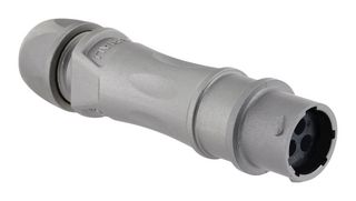 SOURIAU-SUNBANK / EATON UT0X1MS103P Circular Connector, Standard Circular Connector, UT0X Series, Cable Mount Receptacle, 3 Contacts