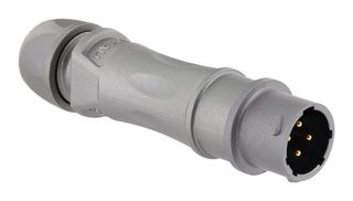 SOURIAU-SUNBANK / EATON UT0X1MS104P Circular Connector, Standard Circular Connector, UT0X Series, Cable Mount Receptacle, 4 Contacts