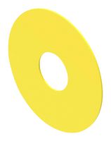 EAO 61-9970.0 Legend, Yellow, Emergency-Stop Switch, 61 Series