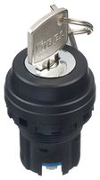 IDEC HW1K-2A Switch Actuator, Idec HW Series 2 Position Key Switches, IP65, NEMA 4X, HW Series