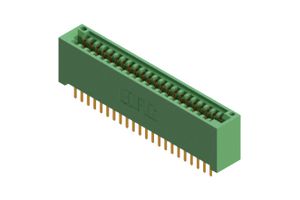 EDAC 345-044-520-201 Card Edge Connector, Dual Side, 1.57 mm, 44 Contacts, Through Hole Mount, Straight