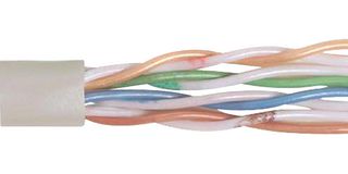 L-COM TC2379 Networking Cable, Unshielded, Cat5e, 24 AWG, 1000 ft, 304.8 m