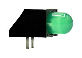 DIALIGHT 550-6207F Circuit Board Indicator, Green, 1 LEDs, Through Hole, 4mm, 20 mA, 8.7 mcd