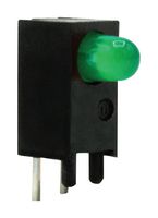 DIALIGHT 551-3003F Circuit Board Indicator, Red, Green, 1 LEDs, Through Hole, T-1 (3mm), R 10mA, G 10mA
