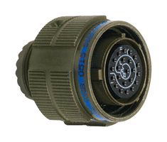 AMPHENOL AEROSPACE D38999/26FD18PA Circular Connector, MIL-DTL-38999 Series III, DS38999/26 Series, Straight Plug, 18 Contacts