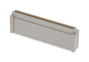 AMPHENOL COMMUNICATIONS SOLUTIONS 61082-104402LF Mezzanine Connector, Receptacle, 0.8 mm, 2 Rows, 100 Contacts, Surface Mount Straight