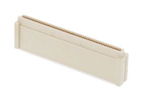 AMPHENOL COMMUNICATIONS SOLUTIONS 61082-124402LF Mezzanine Connector, Receptacle, 0.8 mm, 2 Rows, 120 Contacts, Surface Mount Straight