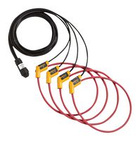 FLUKE FS17X5-TF-II Current Probe, Flexible Cord Probe, 3 kA, 440 mA, Fluke 1735 and 1745 Power Quality Loggers
