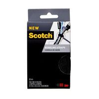 3M RF3760 Hook & Loop Fastener, 8 ", 203 mm, 0.25 ", 6.35 mm, Black
