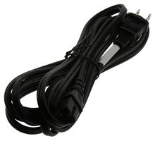 PRO ELEC 23-1426 Mains Power Cord, NEMA 1-15P to IEC 320 C7, 4 m, Black