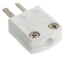 OMEGA USHX-K-M Thermocouple Connector, Miniature, Yellow, USH Series, Ultra High Temperature, Type K, Plug
