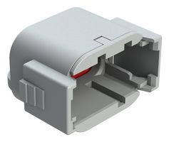 AMPHENOL SINE/TUCHEL ATM06-08SA-CAP Dust Cap / Cover, Grey, 8Pos, Key A, Protective Cap, Amphenol ATM Series ATM06-08SA Plug Connectors