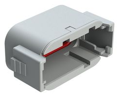 AMPHENOL SINE/TUCHEL ATM06-12SA-CAP Dust Cap / Cover, Grey, 12Pos, Key-A, Protective Cap