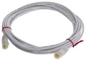 EATON TRIPP LITE N261AB-S15-WH Ethernet Cable, Safe-IT, Cat6a, RJ45 Plug to RJ45 Plug, UTP (Unshielded Twisted Pair), White