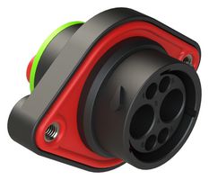 AMPHENOL SINE/TUCHEL AHDP02-18-06PN-SRAC030 Circular Connector, Standard Circular Connector, DuraMate AHDP Series, Panel Mount Receptacle