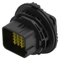TE CONNECTIVITY 1-2350891-1 Automotive Connector Housing, Black, Code A, enetSEAL+ NTS Series, Receptacle, 20 Positions