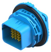 TE CONNECTIVITY 1-2350891-4 Automotive Connector Housing, Blue, Code D, enetSEAL+ NTS Series, Receptacle, 20 Positions