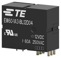 POTTER&BRUMFIELD - TE CONNECTIVITY EW80-1A4-BL12D04,20000 Power Relay, SPST-NO, 12 VDC, 80 A, EW80 Series, Through Hole, Latching Single Coil