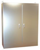HAMMOND HN4FS727224DASS Metal Enclosure, Dual Access, Free Stand, 304 Stainless Steel, 1.83 m, 1.83 m, 610 mm, IP66