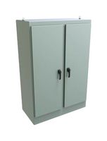 HAMMOND HN4FS726024DA Metal Enclosure, 2 Door, Free Stand, Steel, 1.83 m, 1.52 m, 610 mm, IP66