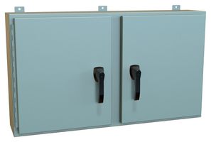 HAMMOND HN4WM24428GY Metal Enclosure, 2 Door, Wall Mount, Steel, 610 mm, 1.07 m, 203 mm, IP66