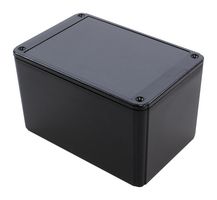 HAMMOND RL6465-FBK Plastic Enclosure, W/Wall Mount Flange, Project Box, ABS, 90 mm, 100 mm, 150 mm, IP54